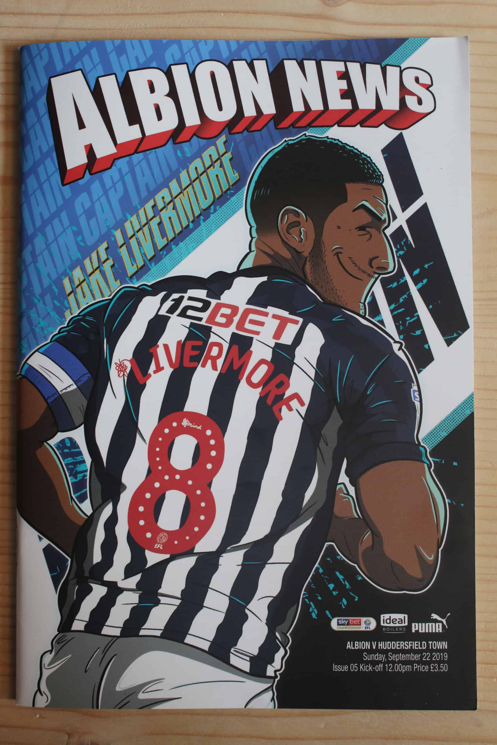 West Bromwich Albion FC  v Huddersfield Town FC